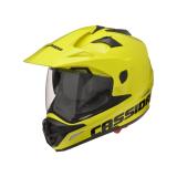 Enduro přilba na moto Cassida Tour fluo žlutá