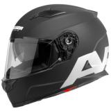 Přilba na motorku Cassida Apex Vision černá matná-reflexní šedá