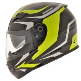 Přilba na moto Cassida Integral 2.0 černo-šedo-fluo žlutá